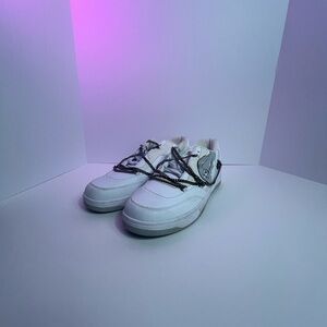 White and Gray Men's Sneakers